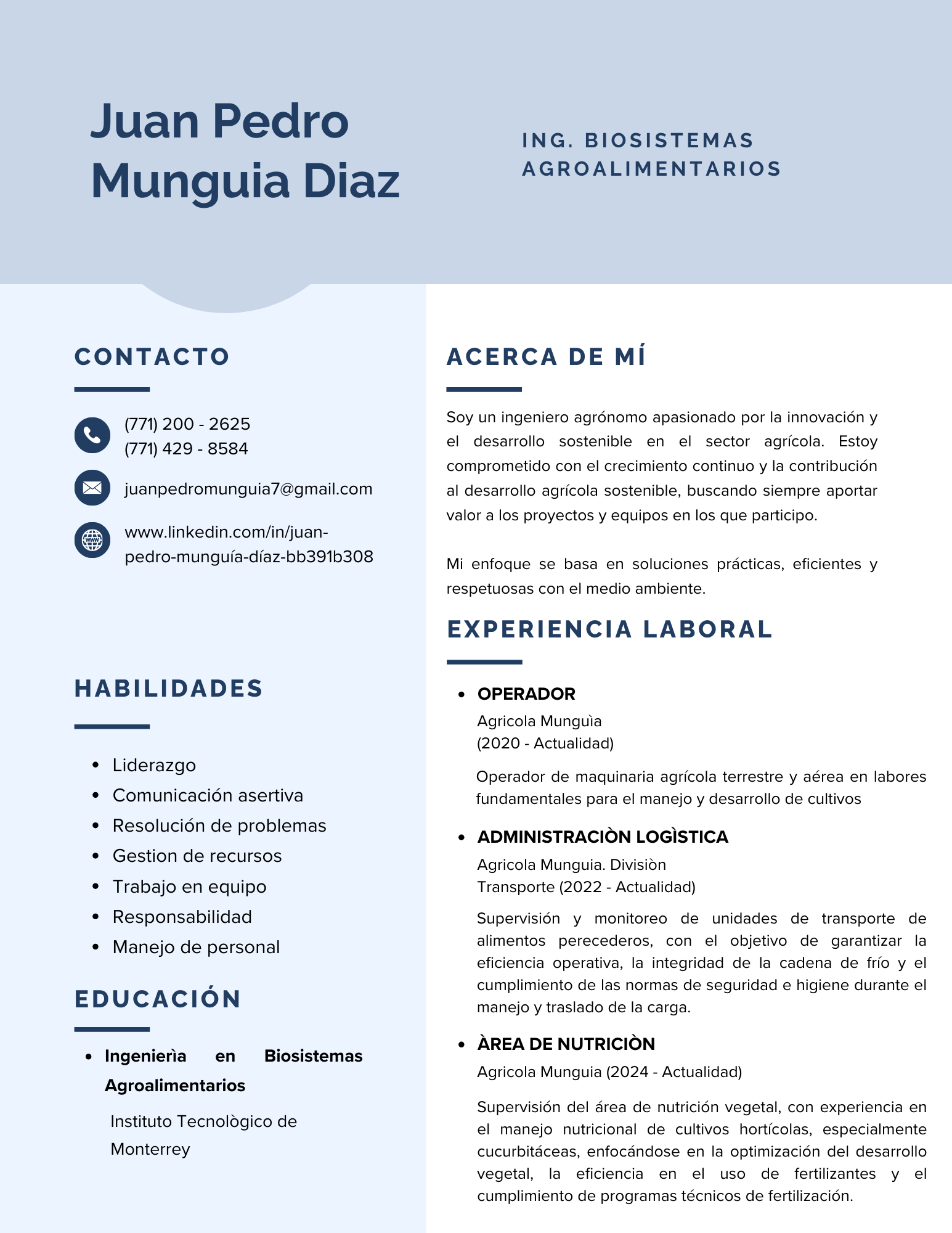 CV